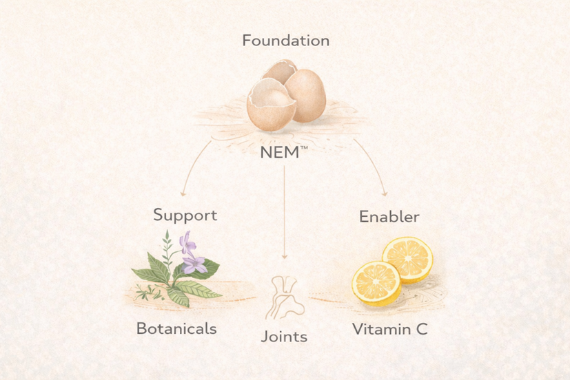 Vitamin C as Part of the Structural System